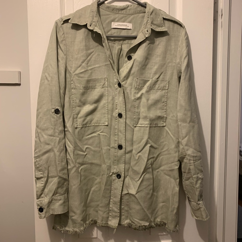 Zara Woman Premium Button Down Shirt